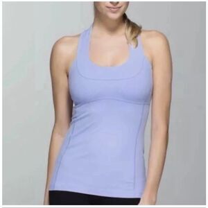 Lululemon scoop neck racerback tank top size 8
